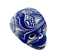 Calavera colored ceramic Skull Medium 12cm-15cm - Chile Mojo
