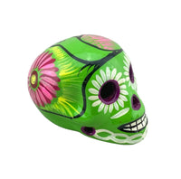 Calavera colored ceramic Skull Small 8cm-12cm - Chile Mojo