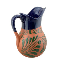 Mexican Ceramic Water Pitcher - Jarra de Ceramica Decorada - Chile Mojo