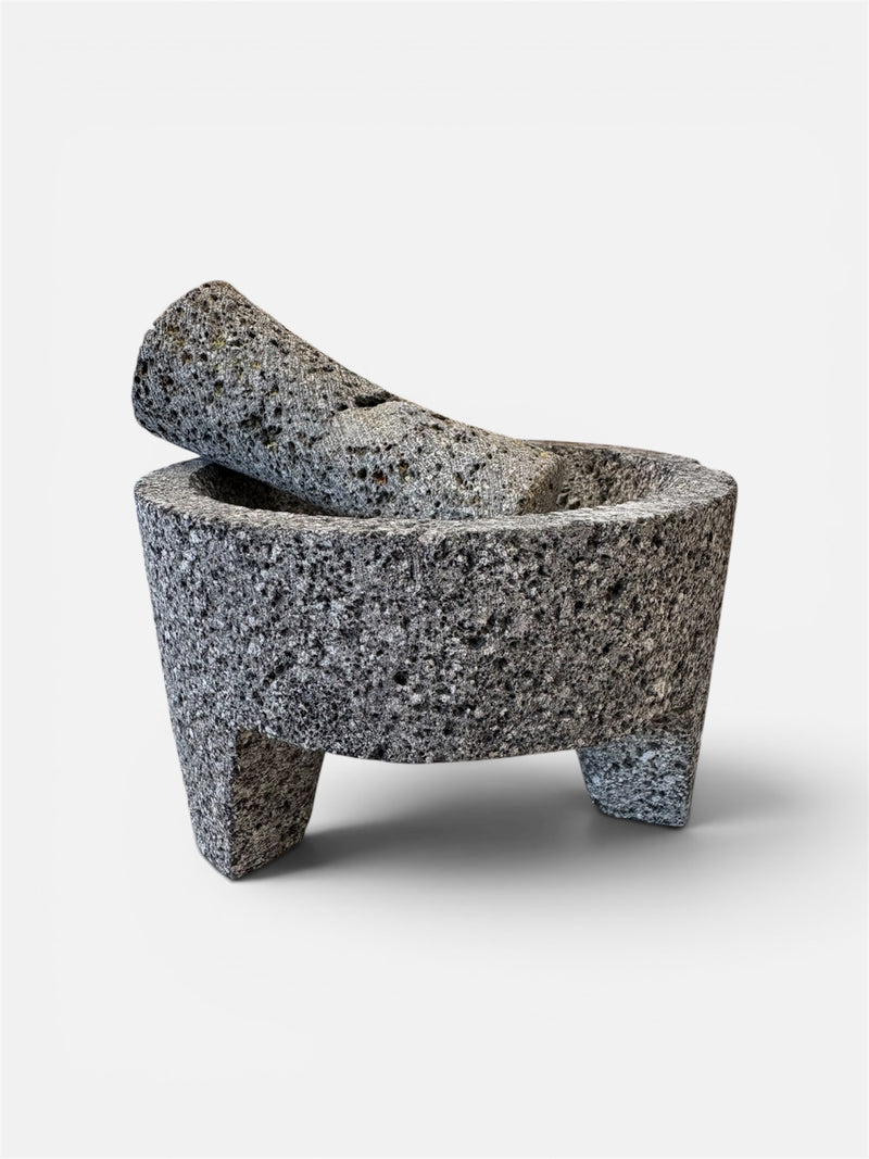 Molcajete mortar and pestle 13cm