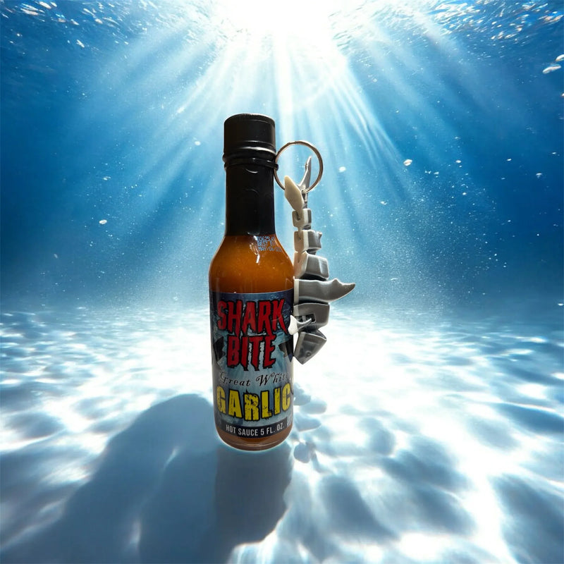 Sharkbite - Great White Garlic Hot Sauce 148ml - Chile Mojo