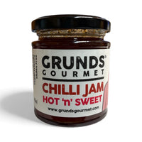 Grunds Gourmet Chilli Jam 190ml - Chile Mojo