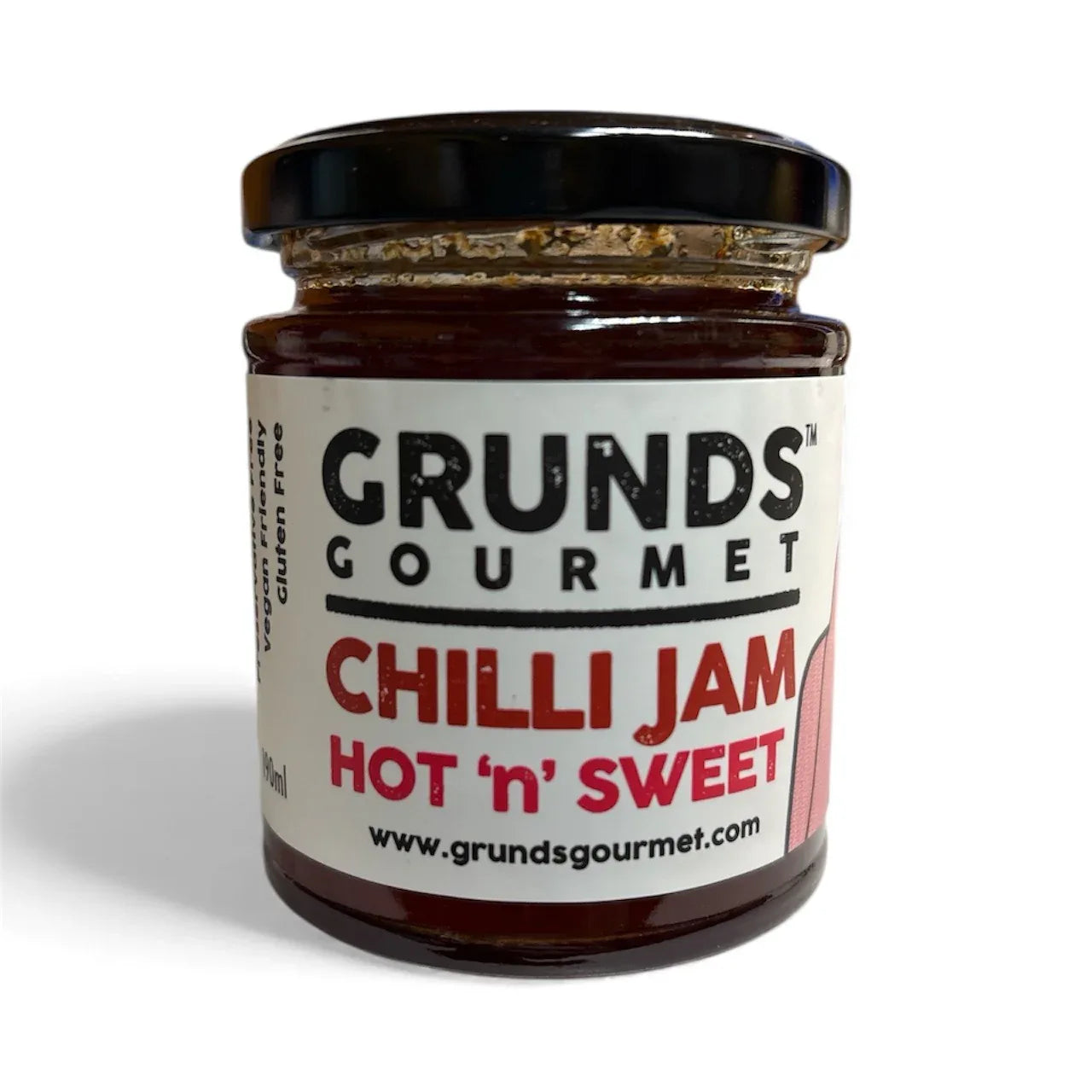 Grunds Gourmet Chilli Jam 190ml - Chile Mojo