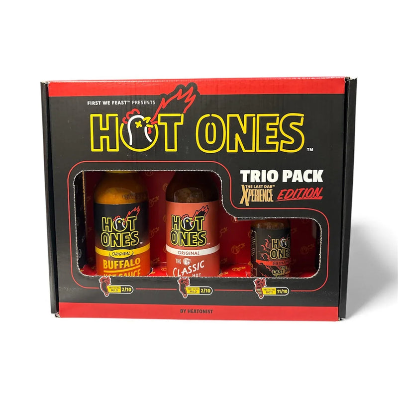 The Hot Ones Challenge - Hot Sauce Trio incl The Last Dab Xperience - Chile Mojo