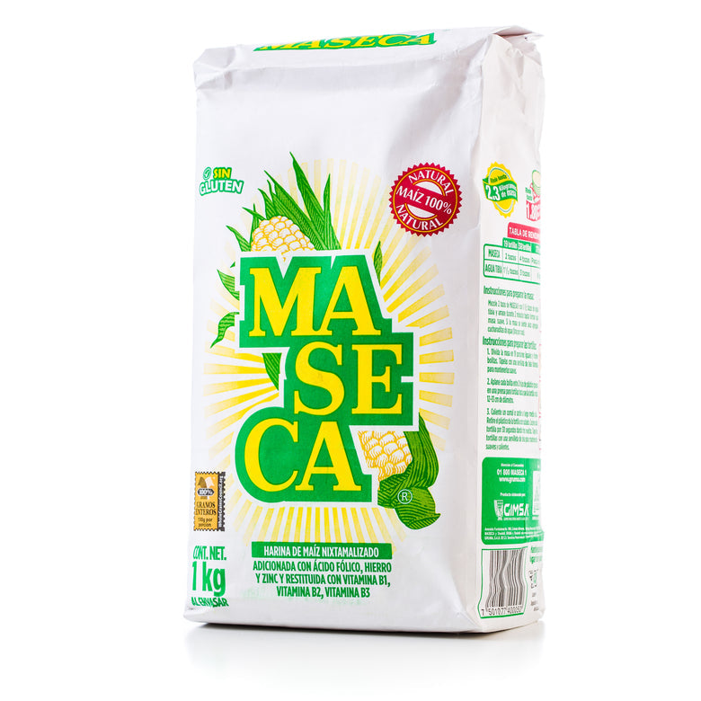 Minsa WHITE Mexican Corn Masa Flour 1kg