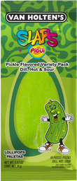 Pigui Slaps Mexican Candy Van Holtens Pickle Variety Flavor Mix - 10 pieces (95gm) - Chile Mojo