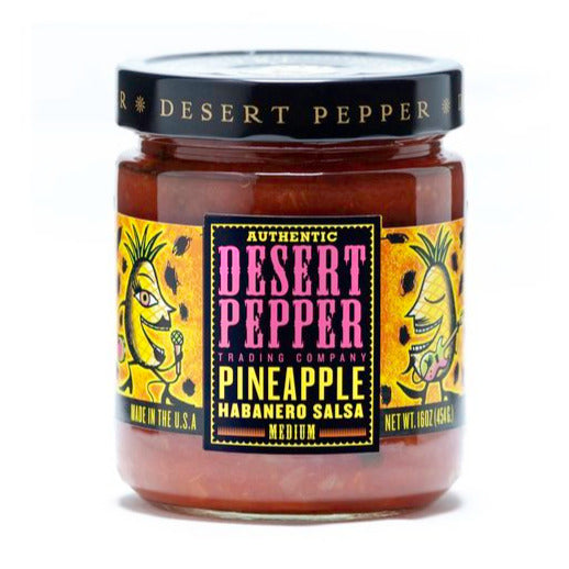 Desert Pepper Habanero Pineapple Salsa 16oz (454gm)