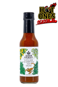 Queen Majesty Sicilian Scorpion Hot Sauce 148ml (5oz) - Chile Mojo