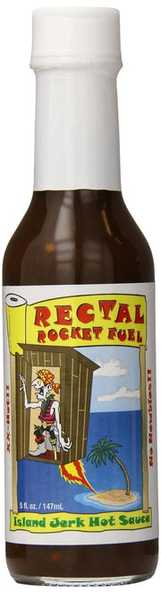 Rectal Rocket Fuel Island Jerk Hot Sauce 148ml (5oz) - Chile Mojo