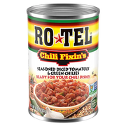 RoTel Chili Fixins - Seasoned Diced Tomatos w/Green Chile Lime and Cilantro 283gm (10oz) - Chile Mojo