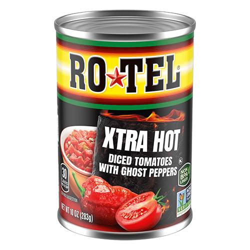 RoTel Xtra Hot Diced Tomatos w/Ghost Peppers 283gm