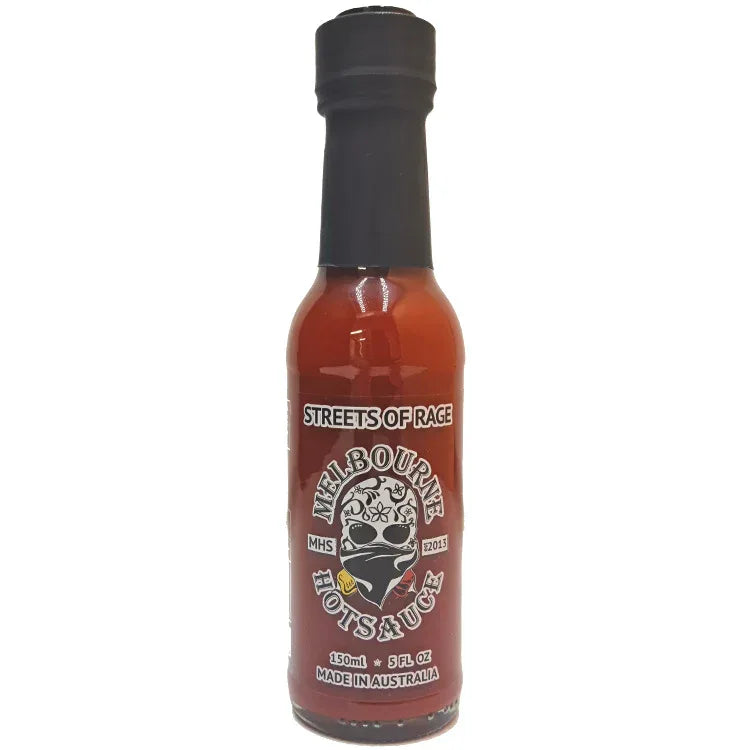 Melbourne Hot Sauce Streets of Rage 150ml - Chile Mojo