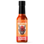 Hellfire 5 Pepper Blend Sriracha 150ml - Chile Mojo