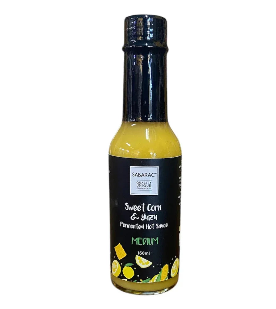 Sabarac Fermented Sweet Corn and Yuzu Hot Sauce 150ml - Chile Mojo