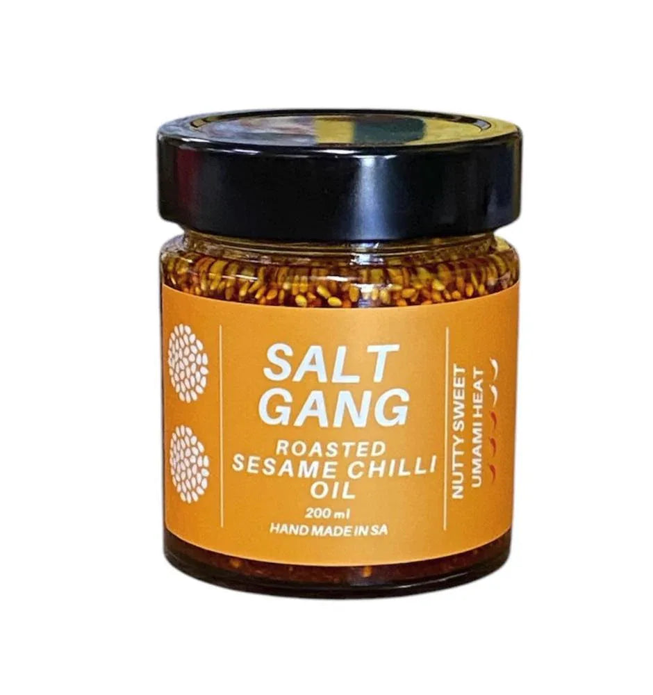 Salt Gang Roasted Sesame Chilli Crisp 250gm - Chile Mojo