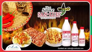 San Luis Mild Mexican Hot Sauce 1 litre - Chile Mojo