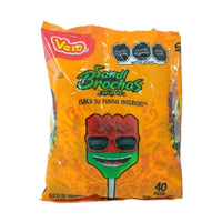 Vero Sandi Brochas Rellenas Mexican Lollipop - Chile Mojo