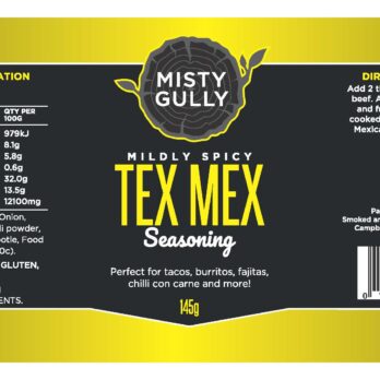 Misty Gully Tex Mex Seasoning 145gm
