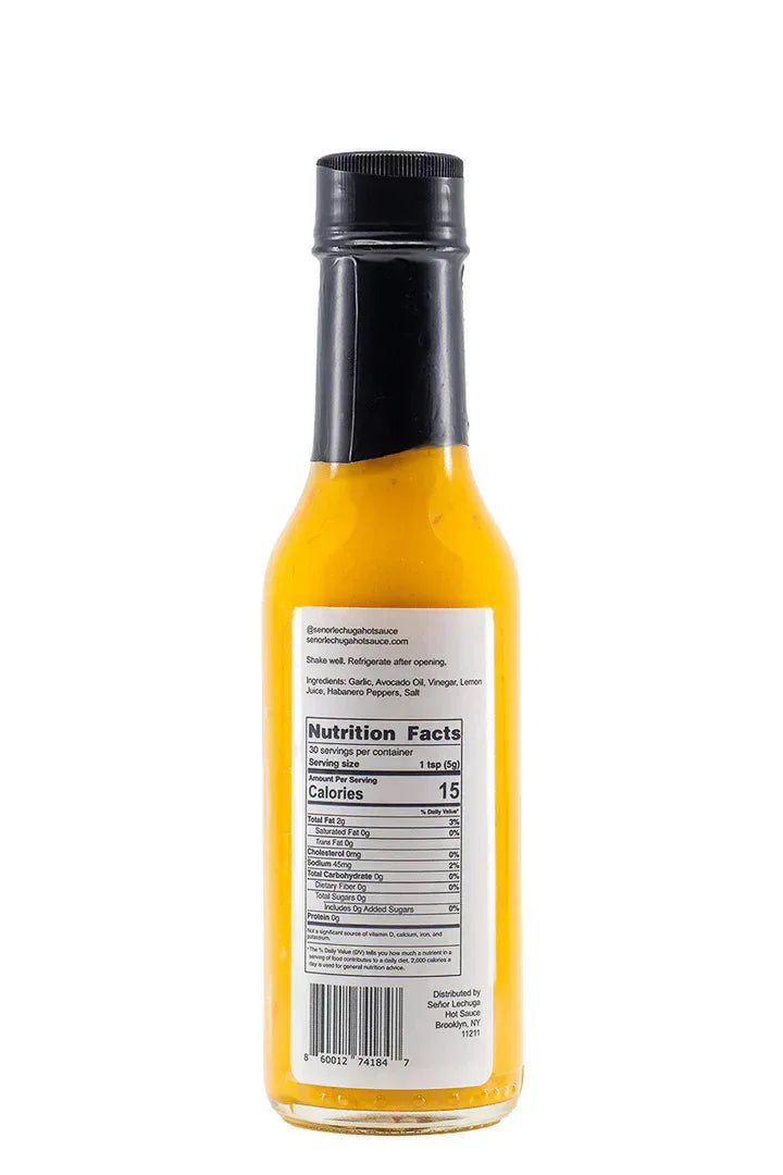 Senor Lechuga 0.006 Hot Sauce 5oz (148ml) - Chile Mojo