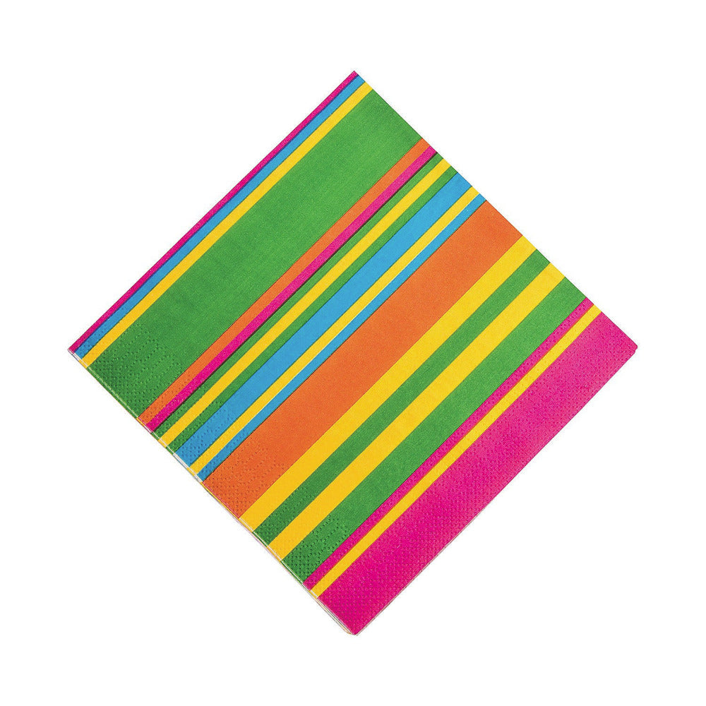 Serape Stripes Lunch Napkins - 16 pack