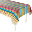 Serape Plastic Fiesta Table Cover (137cm x 274cm) - Chile Mojo