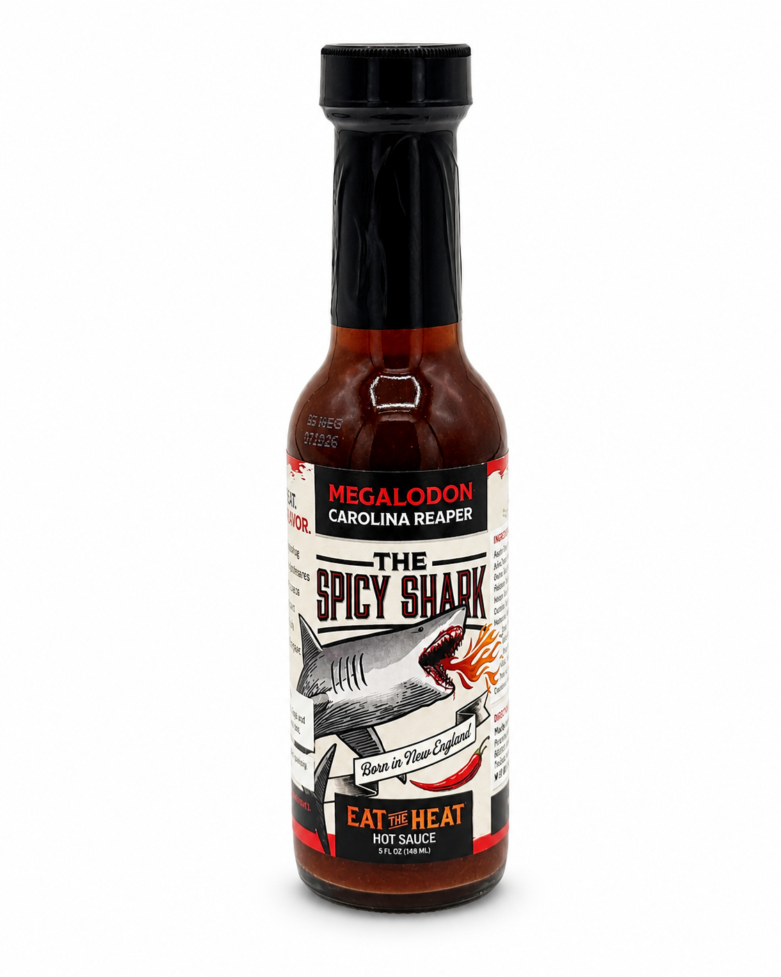 Spicy Shark - Megalodon Carolina Reaper Hot Sauce 148ml (5oz)