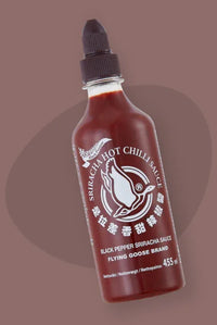 Flying Goose Sriracha Sauce - Black Pepper 455ml - best before Nov 2025 - Chile Mojo