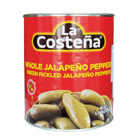 Chiles Jalapeno Whole La Costena A10 (2.8kg) - Chile Mojo