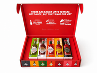 Tabasco Light Things Up. Gift Pack of 5 x 148ml