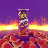 Takis Fuego flavoured Potato Crisps Canister 155gm - best before Oct 2025 - Chile Mojo