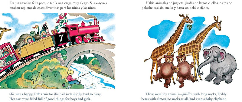 Book - Bilingual - The Little Engine that Could/La Pequena Locomotora Que Si Pudo - Chile Mojo