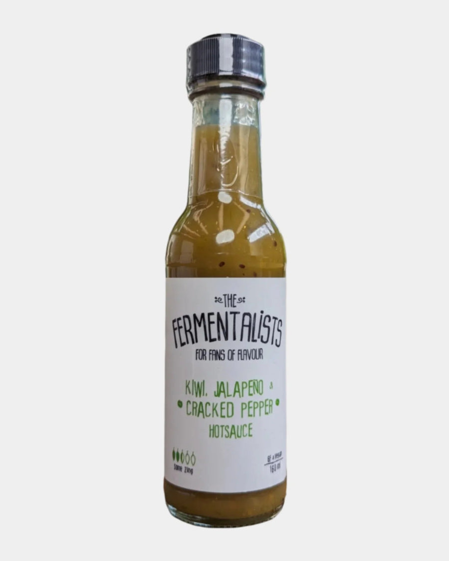 The Fermentalists - Kiwi Jalapeno Cracked Pepper Hot Sauce 160ml
