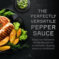 Melindas Hot Habanero Honey Mustard Pepper Sauce 355ml - Chile Mojo