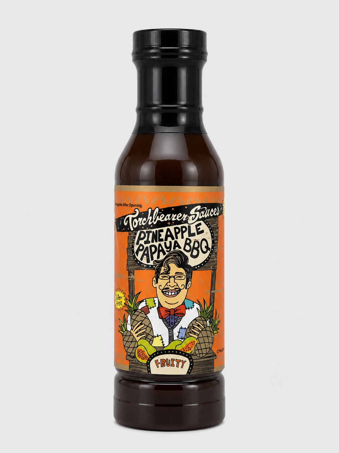 Torchbearer Pineapple Papaya BBQ Sauce 340g (12oz)