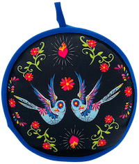 Tortilla Warmer - Blue Birds