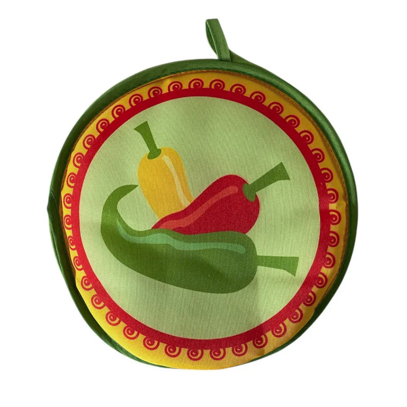 Tortilla Warmer - Colourful Chile Trio - Chile Mojo