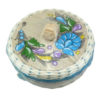 Tortillero Termico - Woven Basket Tortilla Server - Chile Mojo