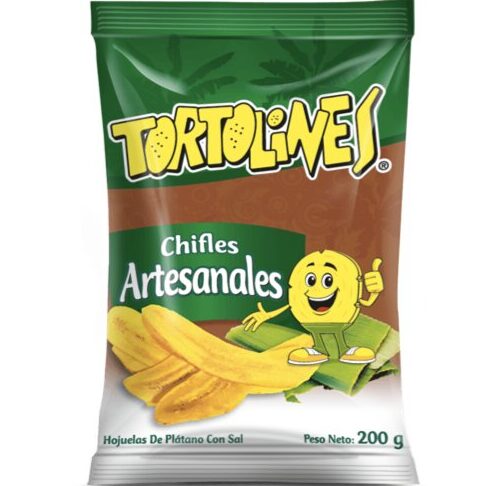Tortolines Plantain Chips - Chifles Artesanal (dipping chips) 200gr
