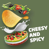 US Pringles 7 Layer Dip flavoured Potato Chips 158gm - Chile Mojo