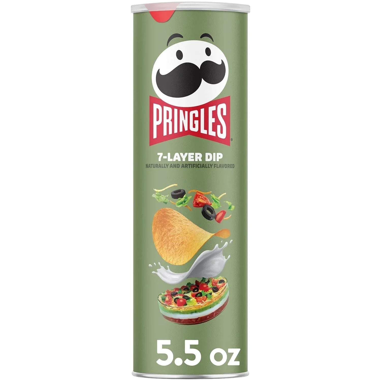 US Pringles 7 Layer Dip flavoured Potato Chips 158gm - Chile Mojo