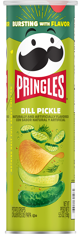 US Pringles Dill Pickle flavour Potato Chips 158gm