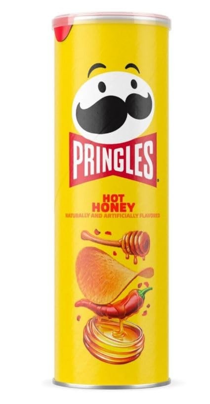 US Pringles Hot Honey flavoured Potato Chips 158gm