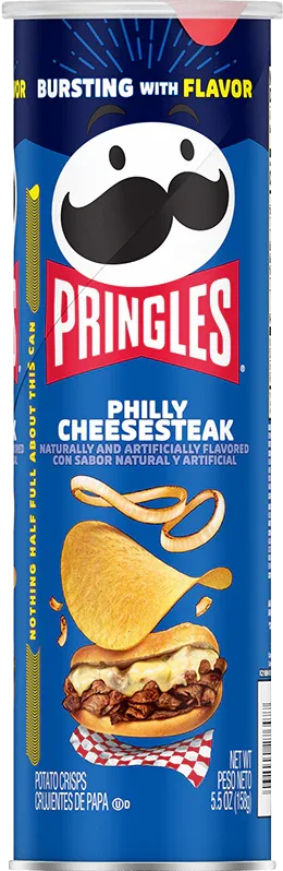 US Pringles Philly CheeseSteak flavour 158gm - Chile Mojo