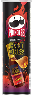 US Pringles The Hot Ones Los Calientes Barbacoa flavour 158gm - Chile Mojo