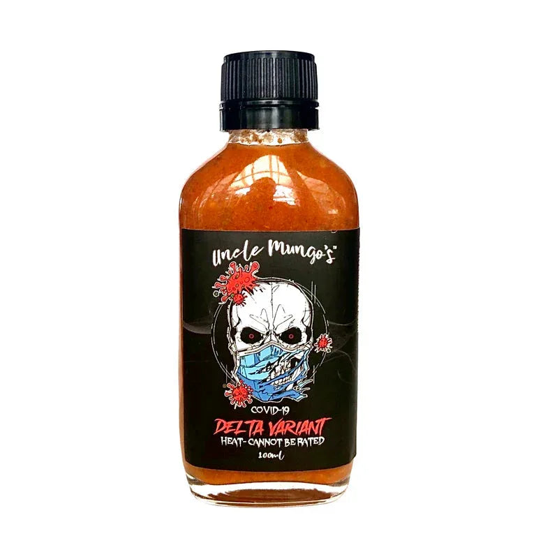 Uncle Mungos COVID-19 Hot Sauce Delta Variant 100ml - Chile Mojo