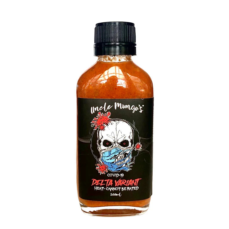 Uncle Mungos COVID-19 Hot Sauce Delta Variant 100ml