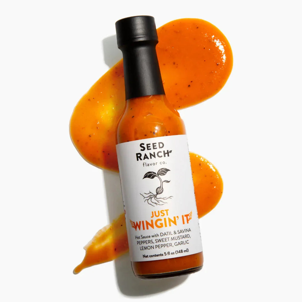 Seed Ranch Flavor Co. Just Wingin It Hot Sauce 5oz (148ml) - Chile Mojo