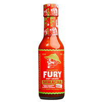 Fury Sriracha Jalapeno Garlic Hot Sauce 148ml (5oz)