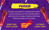 Vero Takis Fuego Chili Powder Mexican Lollipop - single - Chile Mojo