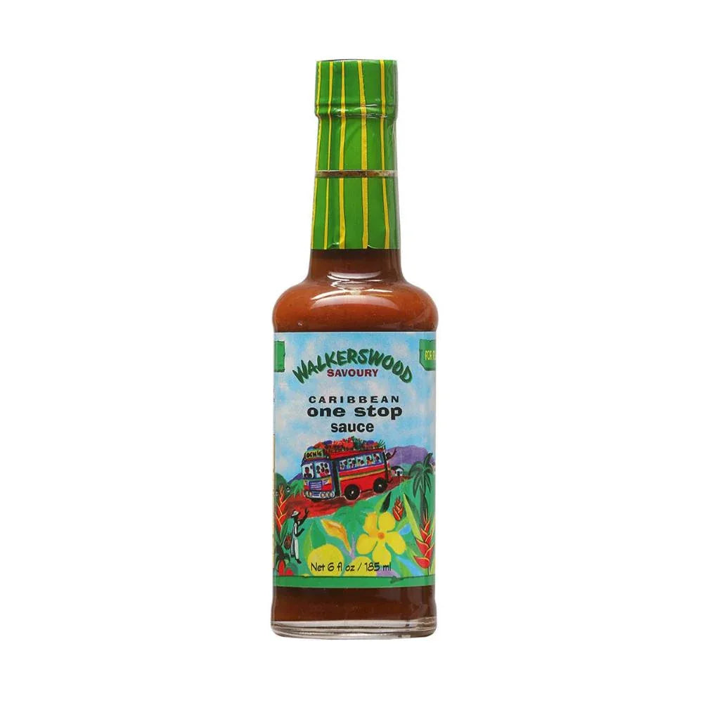 Walkerswood One Stop Savory Hot Sauce 185ml (6oz) - best before Sep 2025 - Chile Mojo